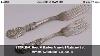 Reed & Barton Sterling Francis 1st Carving Set Knife And Fork