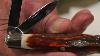 Case Xx 1940-64 Rare Red Stag 5488 Big 4.25 Congress Knife